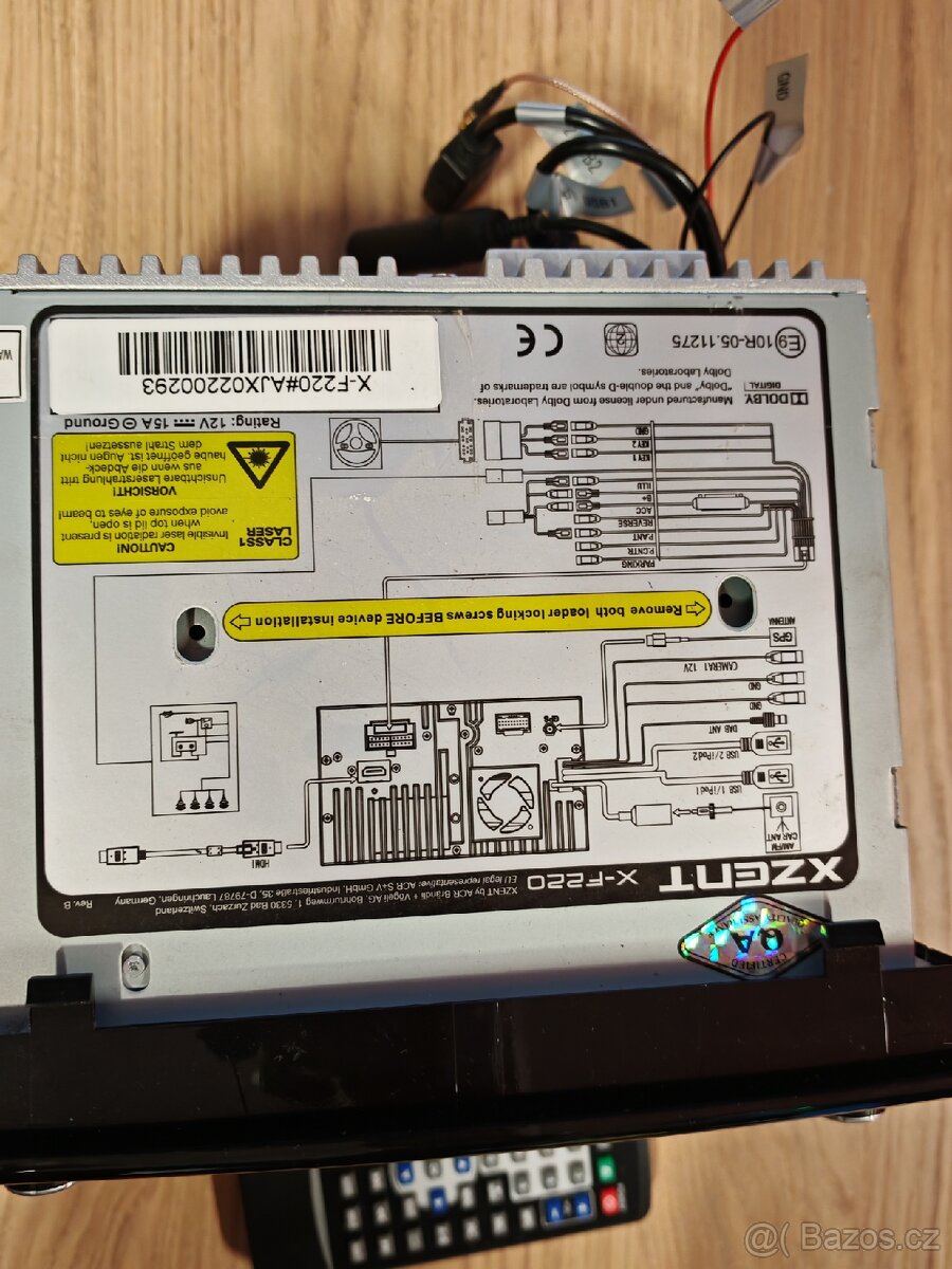 Rádio s navigací do Fiat Ducato 2020+ - 2