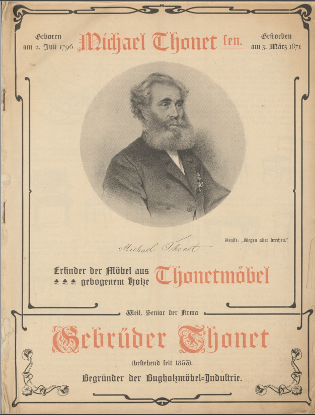 Šest židlí THONET A 461 - 2