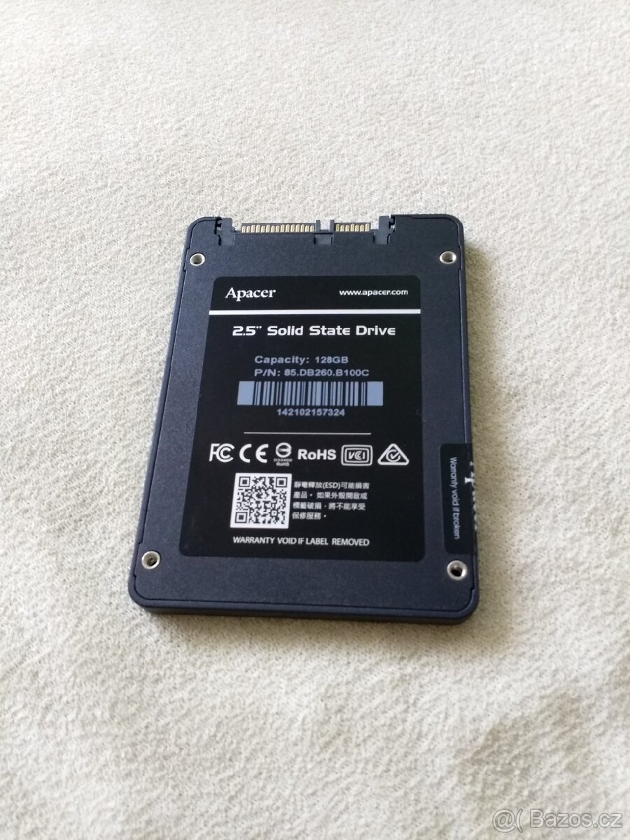 SSD Apacer AS350 Panther 128GB 2,5" - 2