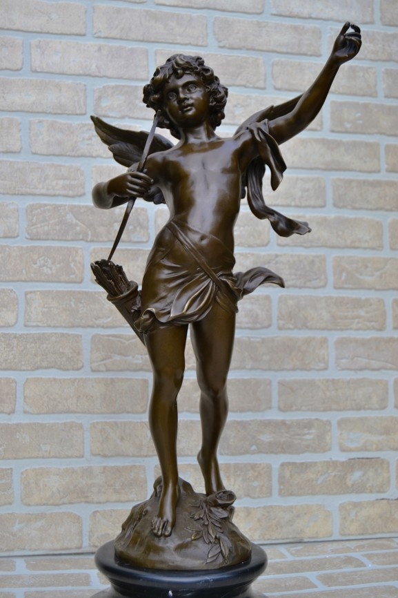 Bronzová socha Amor (Kupido) 68 cm - 2