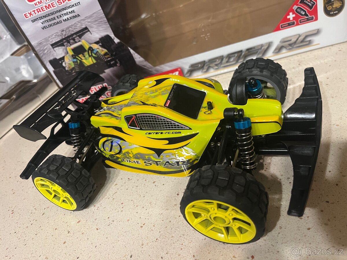 RC model Carrera PROFI Lime Star PX + akku navíc - 2