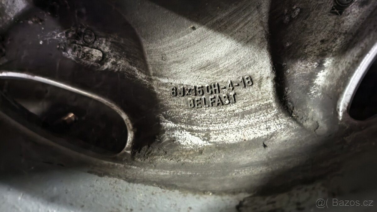Sada 4 ks ALU kol Speedline 15" - 2