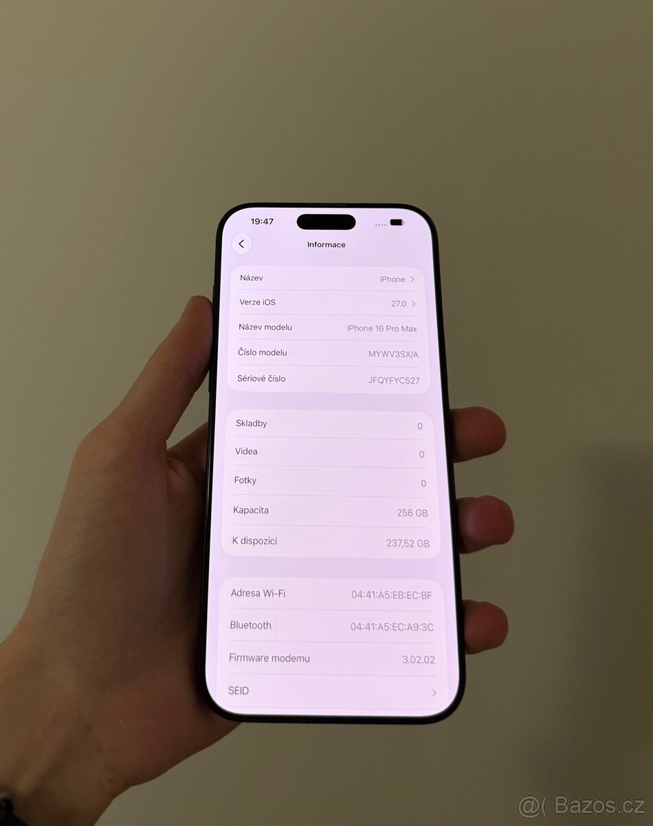 IPhone 16 Pro Max 256gb,89% baterie ⚡️ - 2