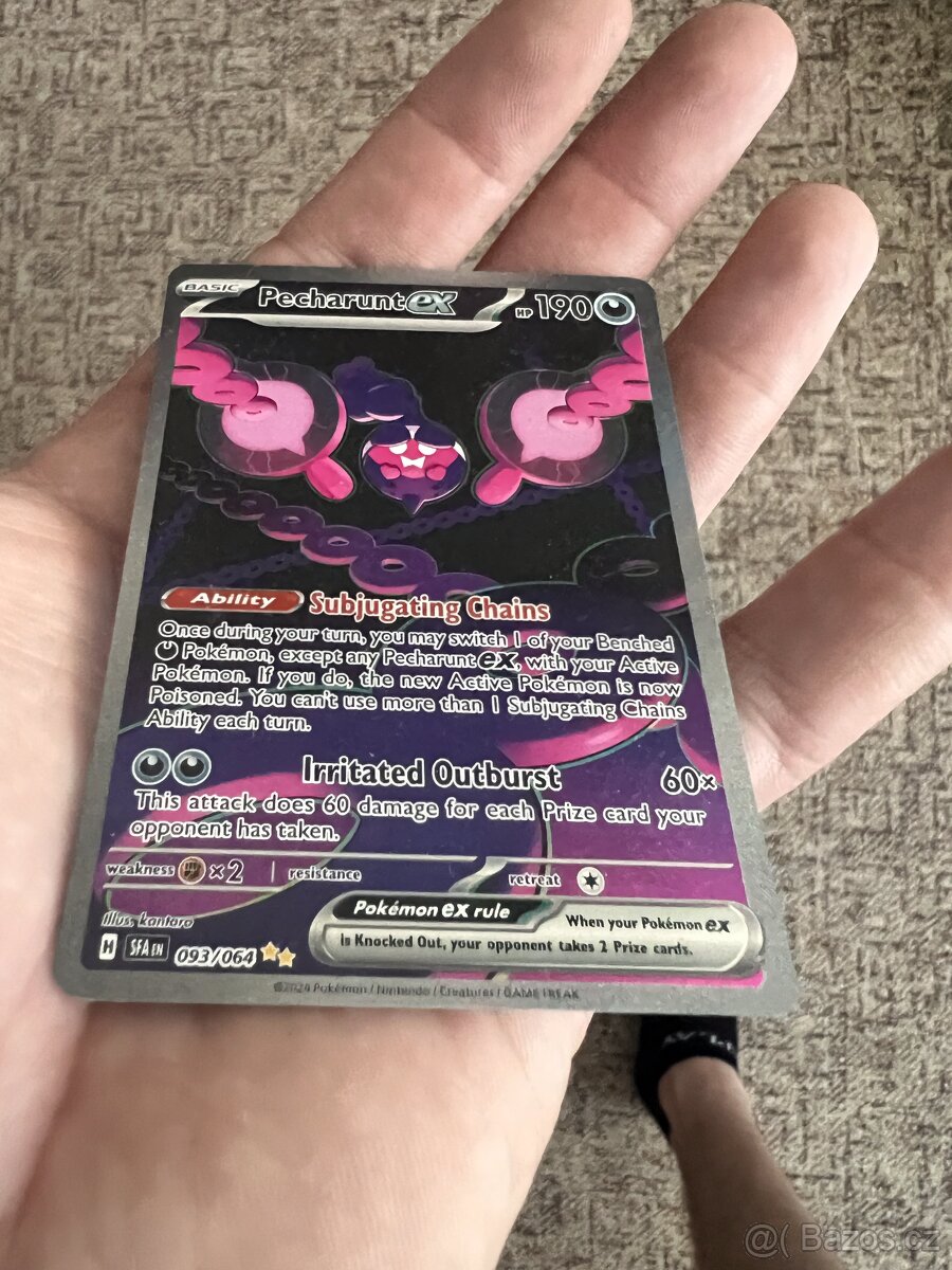 Pokemon shrouded fable pecharunt eX 093/064 - 2