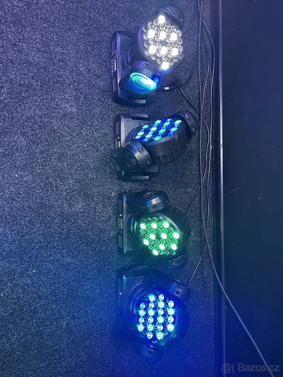 Prodám - 4x ADJ inno color beam led - 2