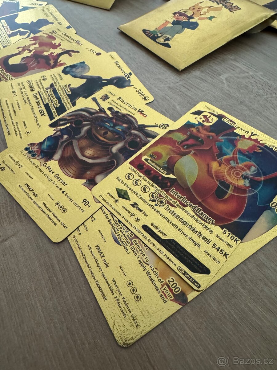Pokémon TCG - zlaté karty - 2
