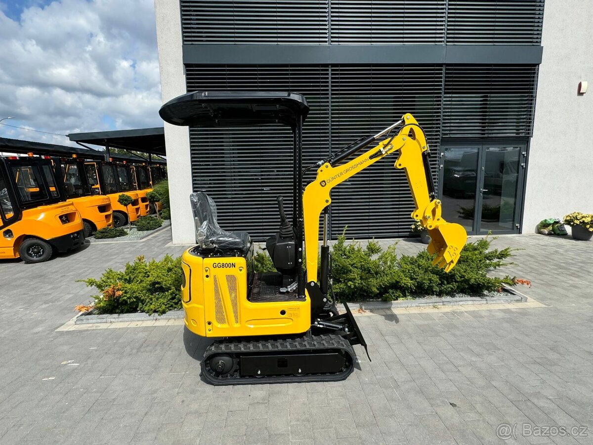Minibáger GG 800N Koncoročná AKCIA + Dovoz GRÁTIS - 2