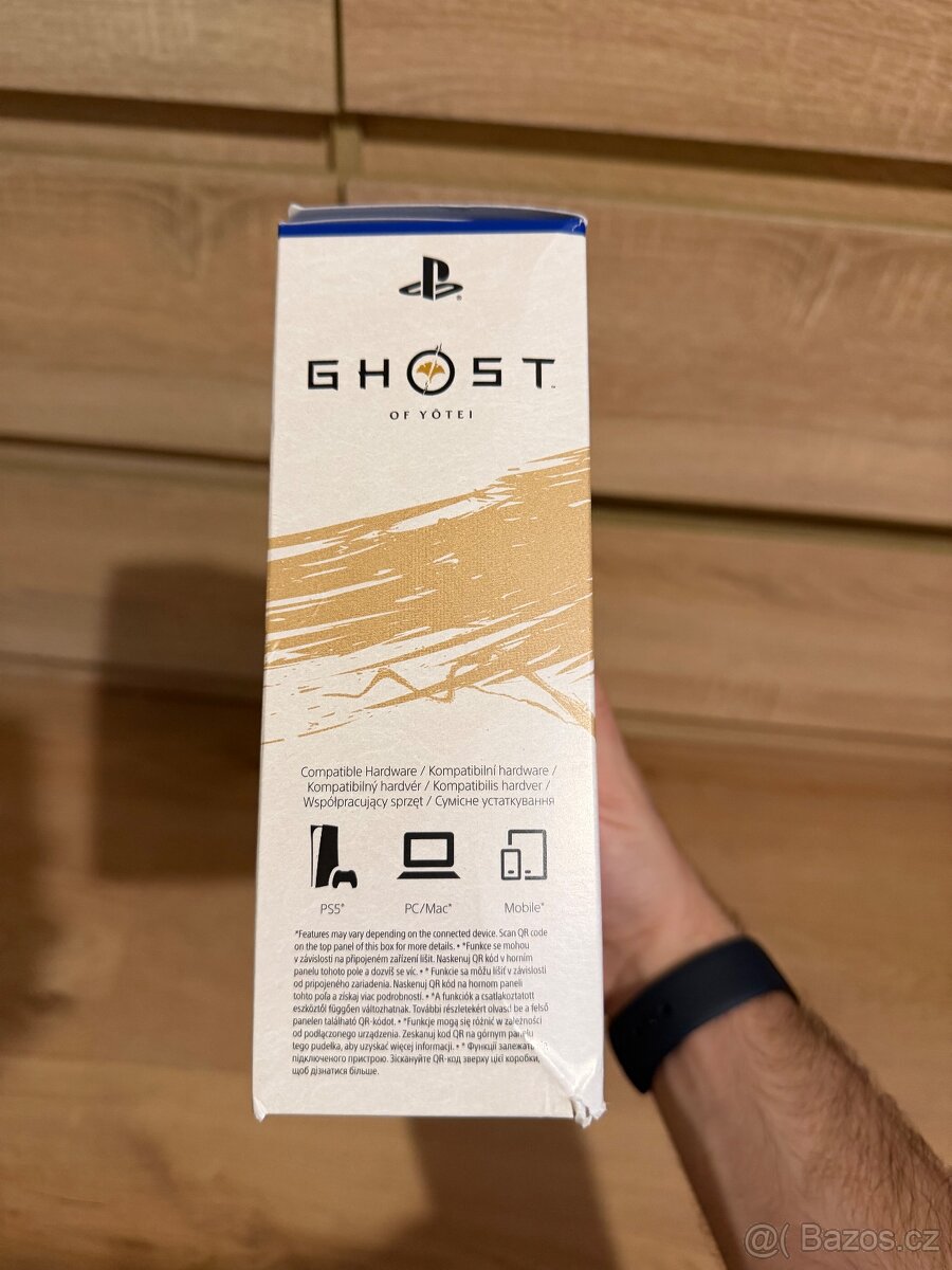 PS5 DualSense Ghost Of Yotei Gold Limited Edition NOVÝ - 2