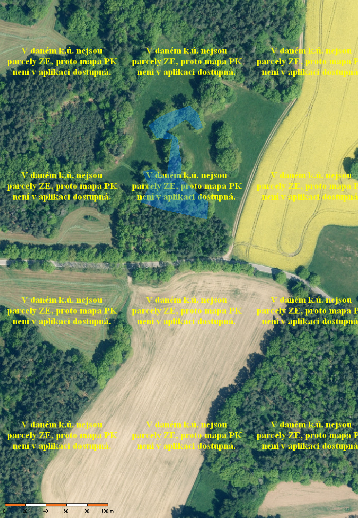 Prodám lesní pozemky - Kadov - Blatná , celkem 14.054m2 - 2