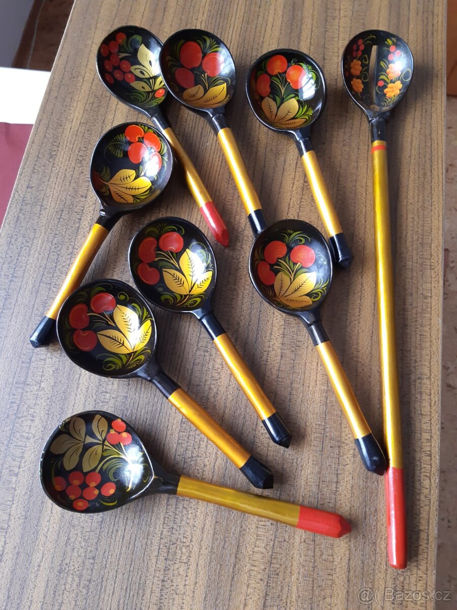 dřevěné lžičky - 2