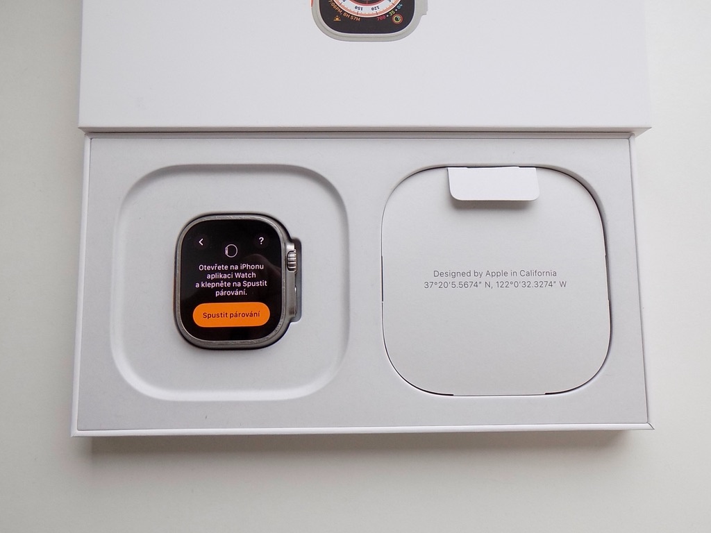  Apple Watch Ultra GPS + Cellular Titan - ZÁRUKA - TOP STAV - 2