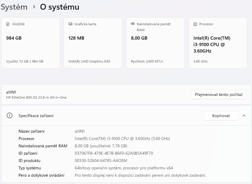 HP EliteOne 800 G5 23,8 All-in-One - 2