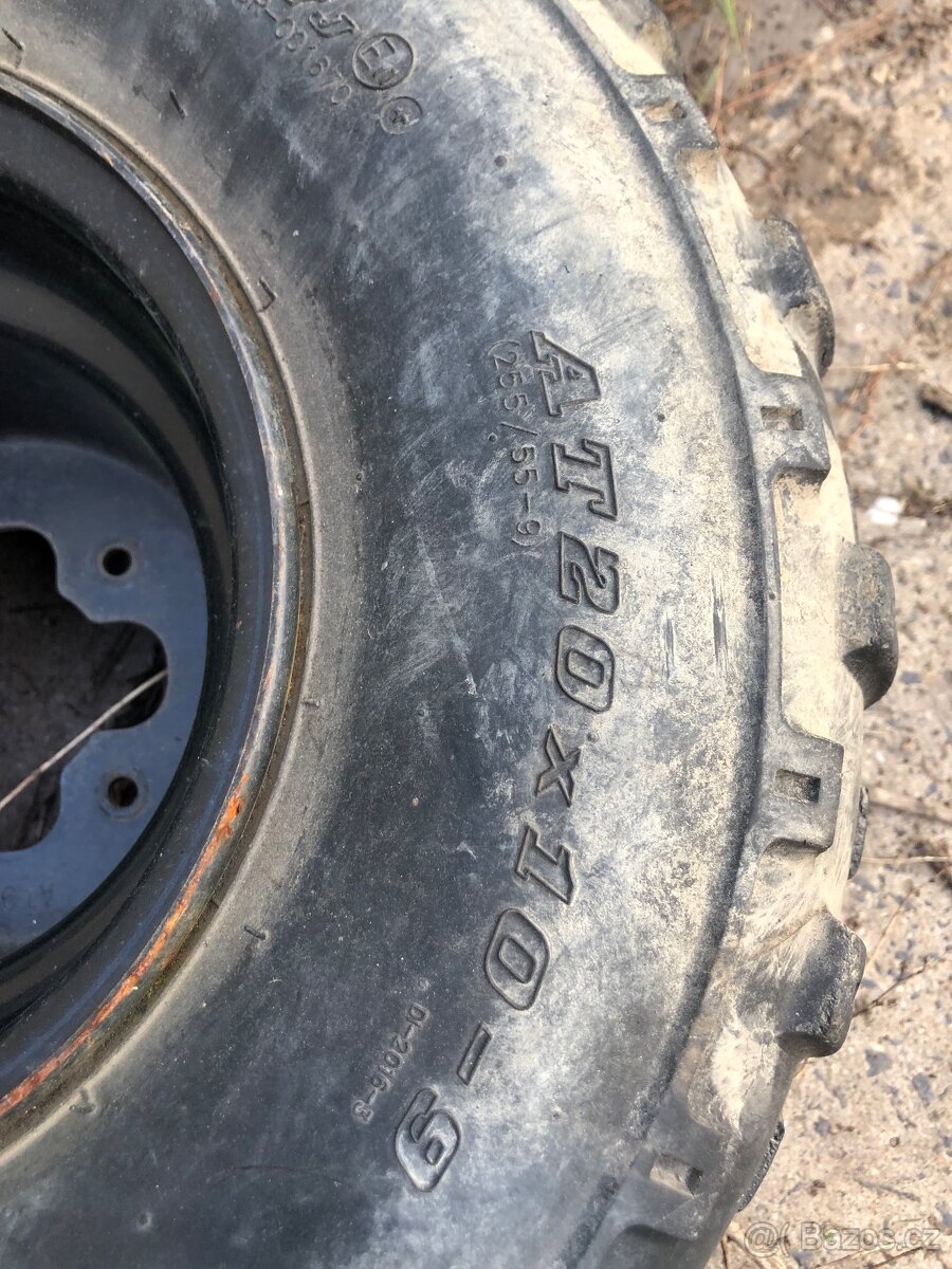 Polaris Rzr 170 zadní ráfky s pneu - 2