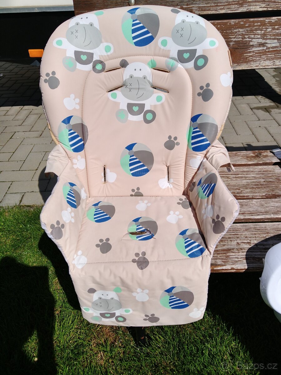 Polohovací jídelní židlička - 2