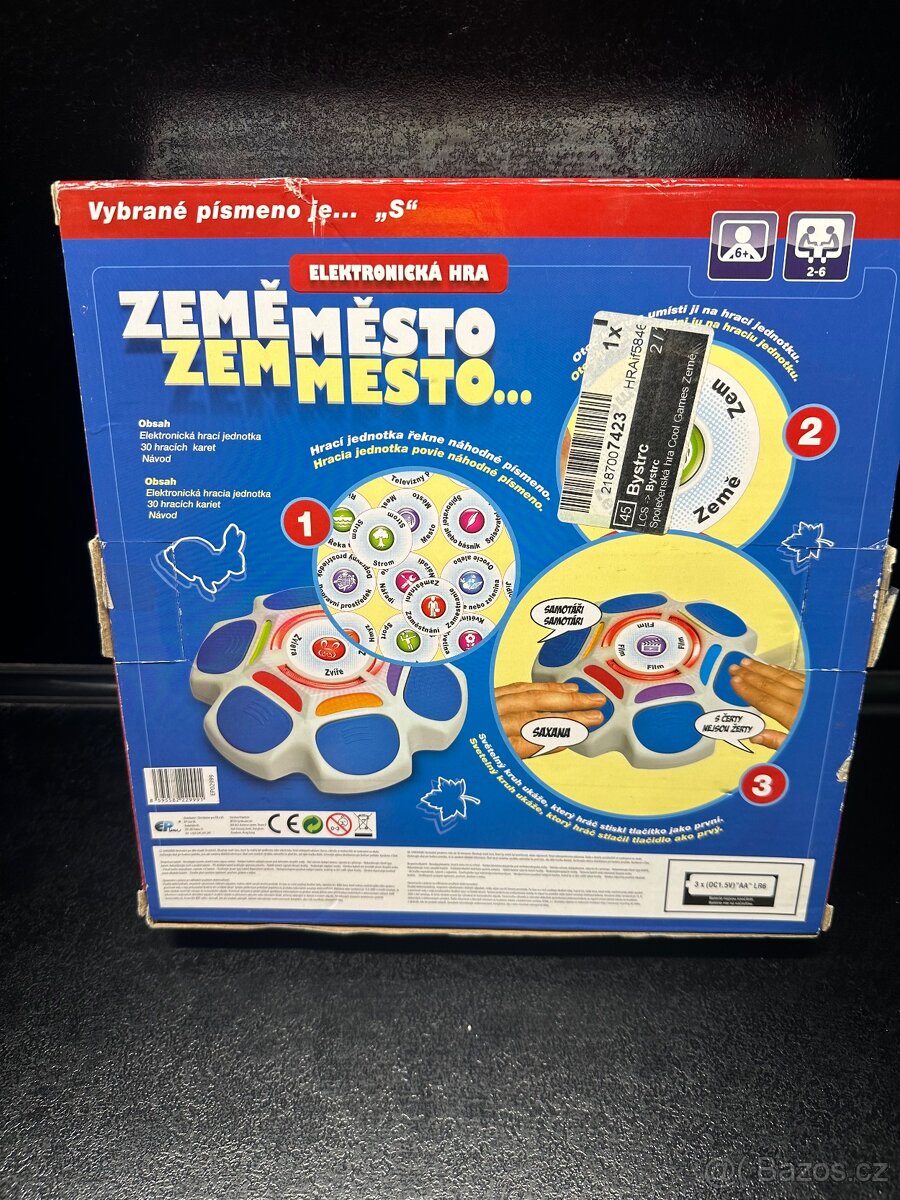 Hra město, jméno.. 6+ - 2