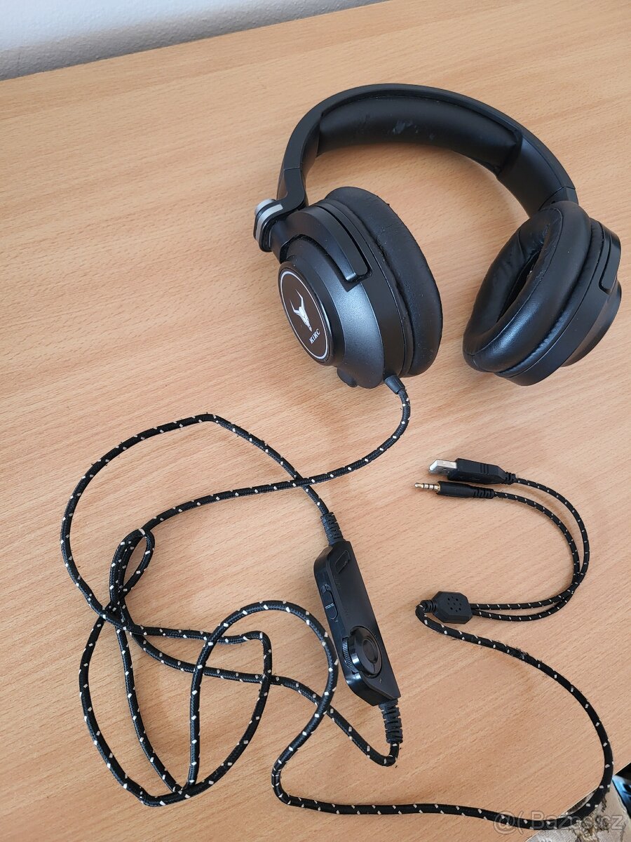KIKC Gaming sluchátka s mikrofonem - 2