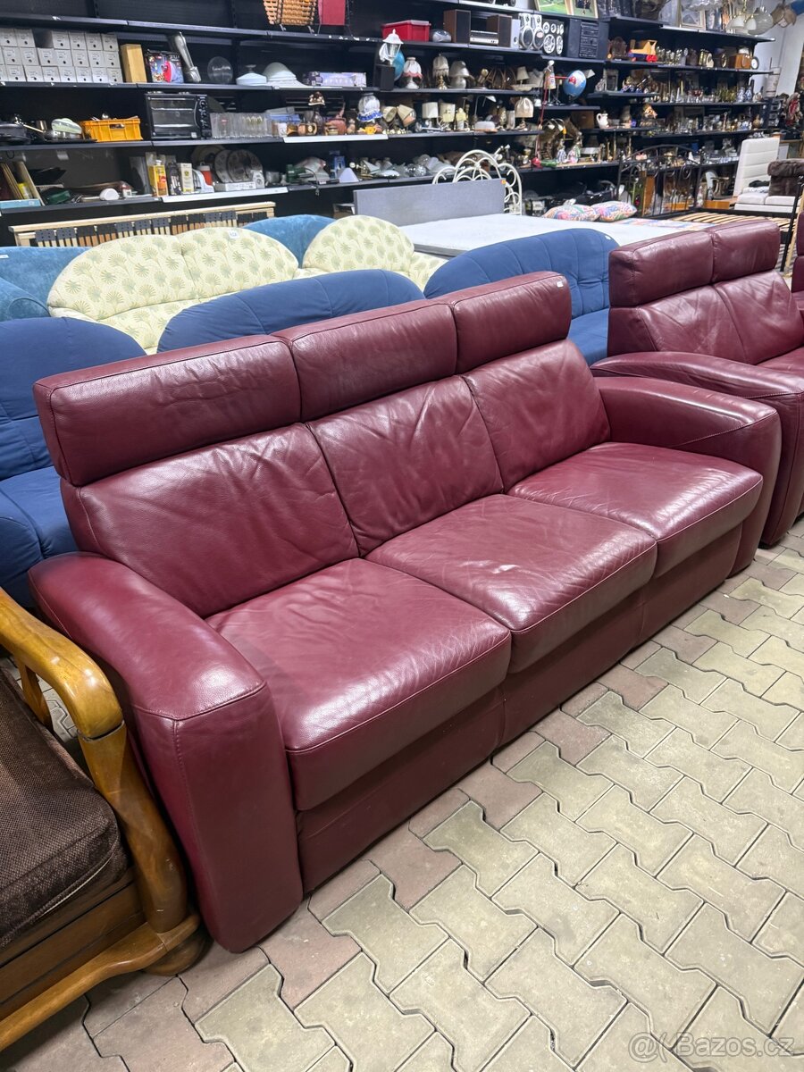 Kožená sedací souprava - 2