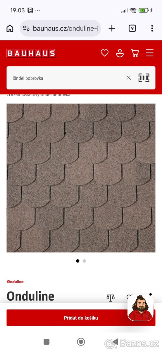 Asfaltova šindel Bobrovka - 2