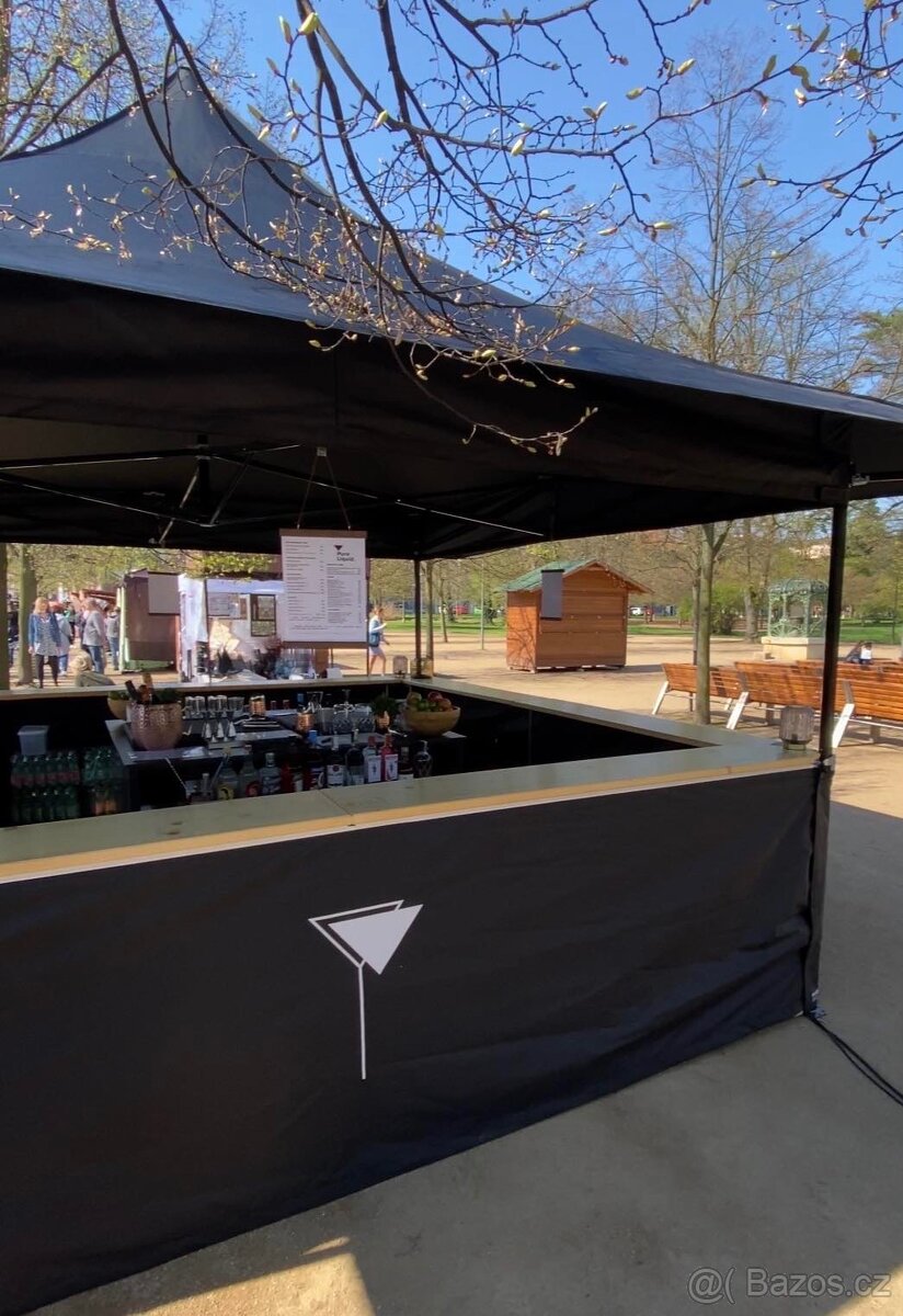 Mobilní nůžkový stan - 2