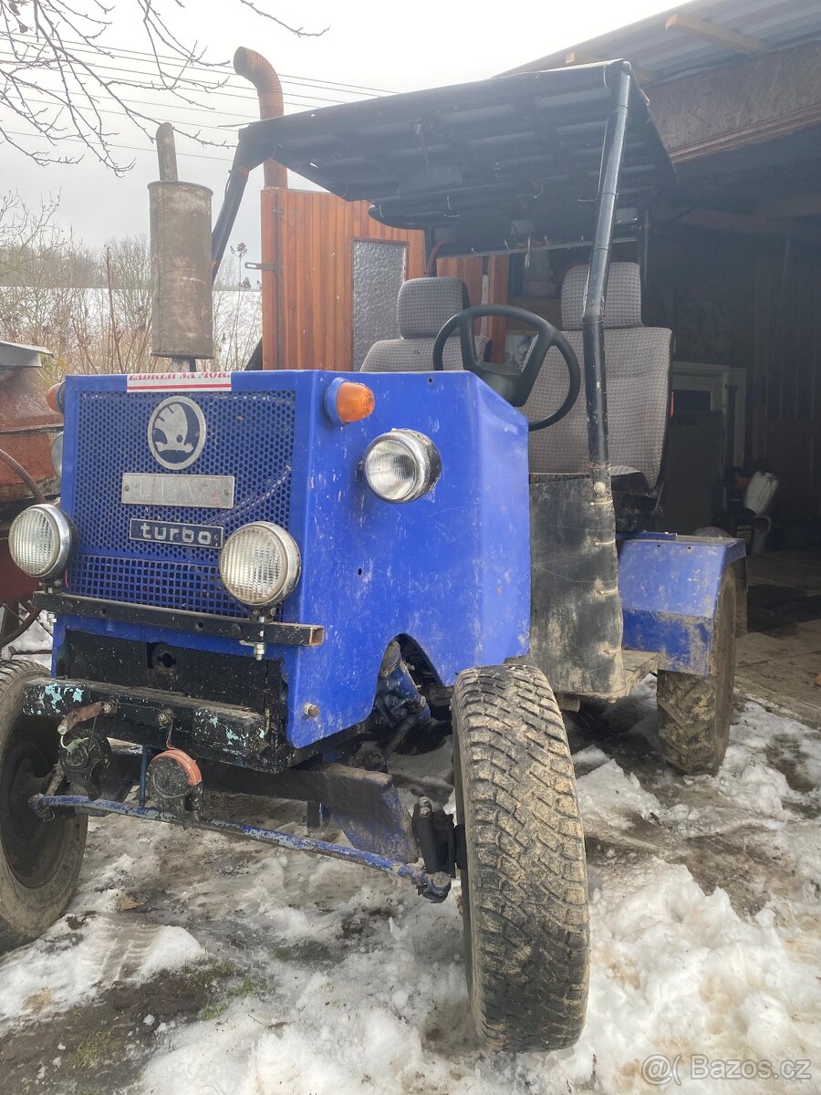 Malotraktor domací výroby - 2