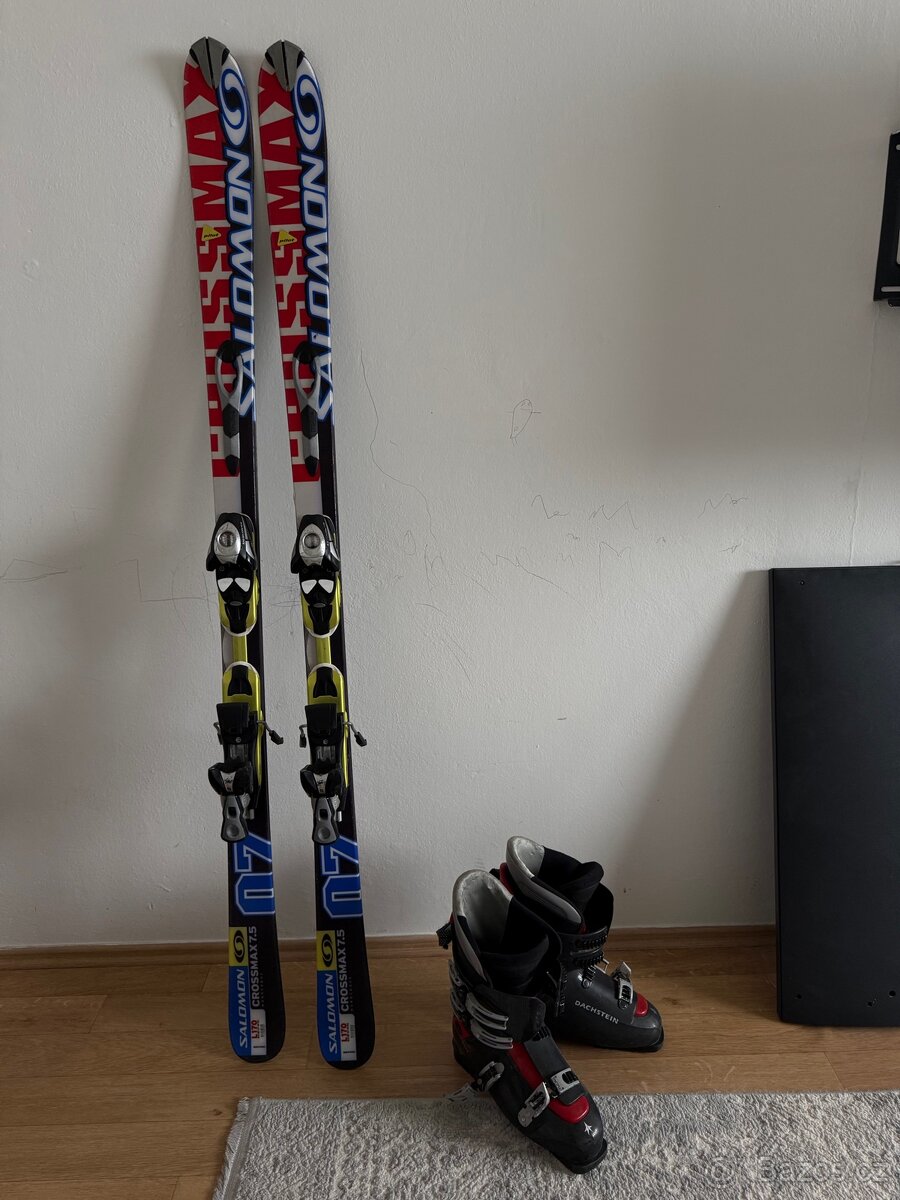 Lyže a lyžáky. - 2