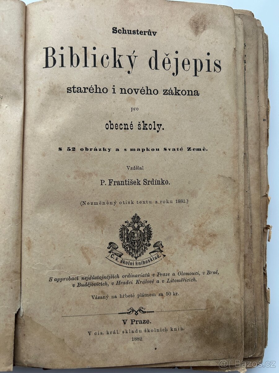 Učebnice náboženství R. 1882 - 2
