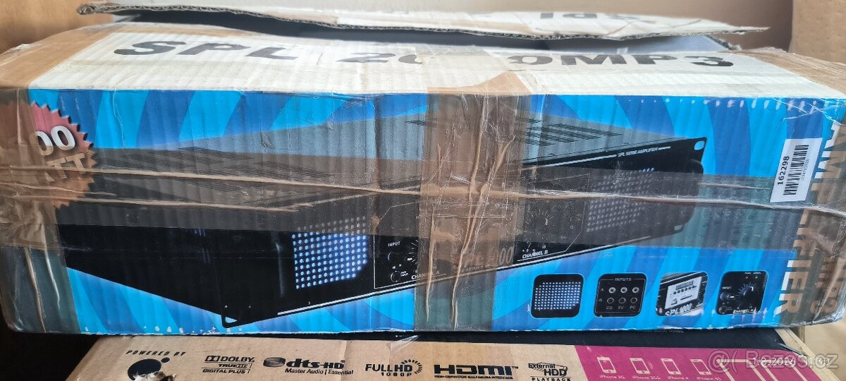 Zesilovač SKYTEC SPL 2000MP3 BLUE - 2