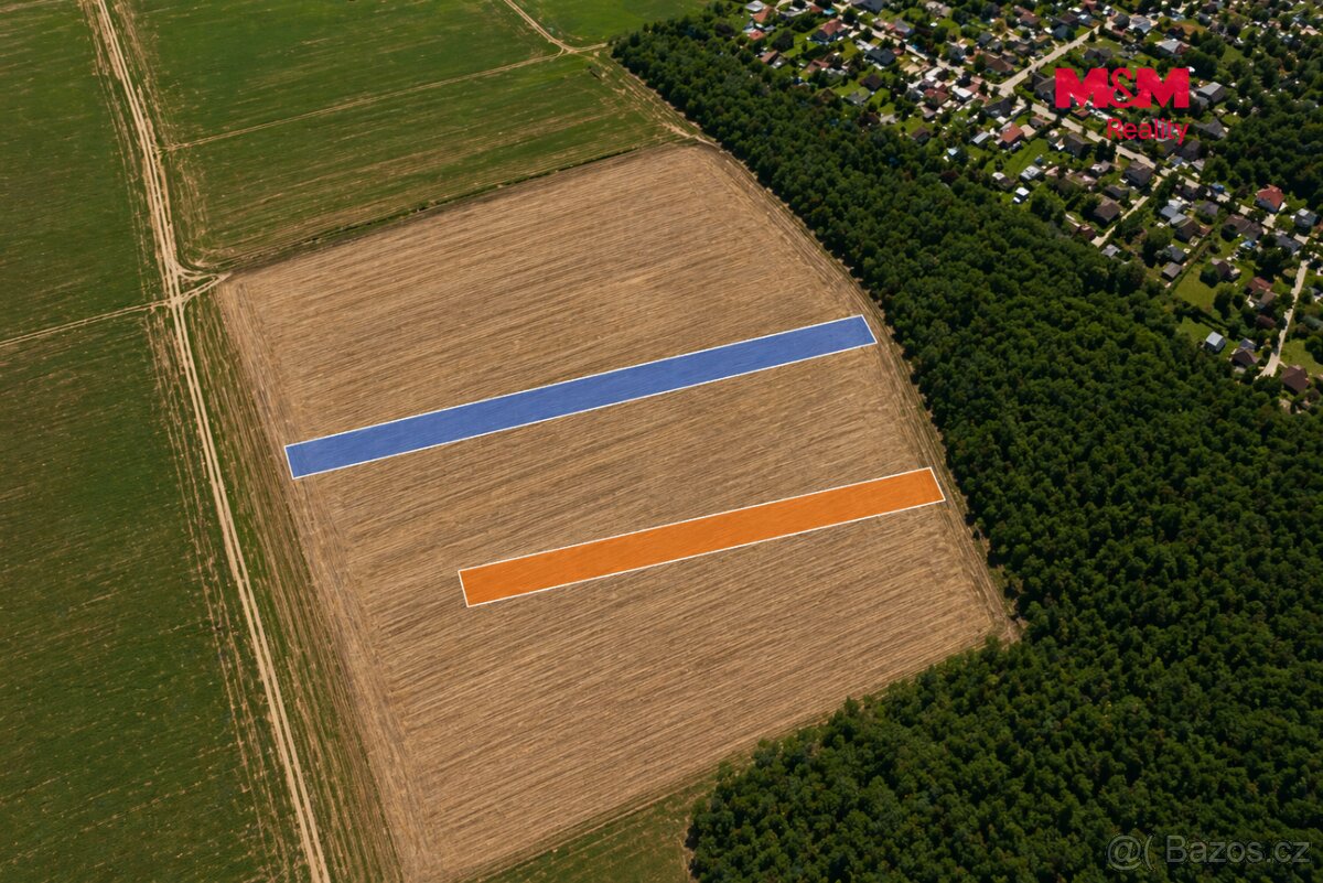 Prodej pole, 6151 m², Hudlice - 2