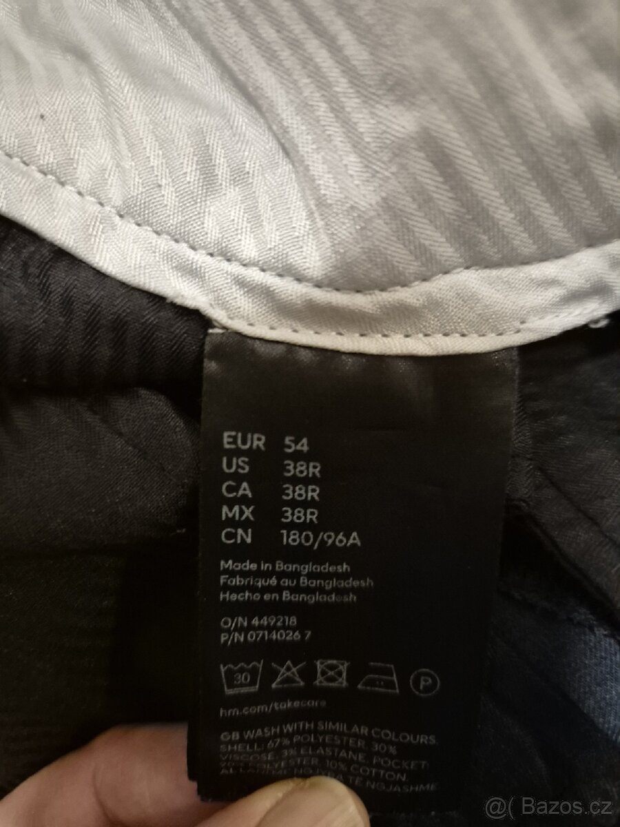 Oblek z H&M - sako, kalhoty - 2