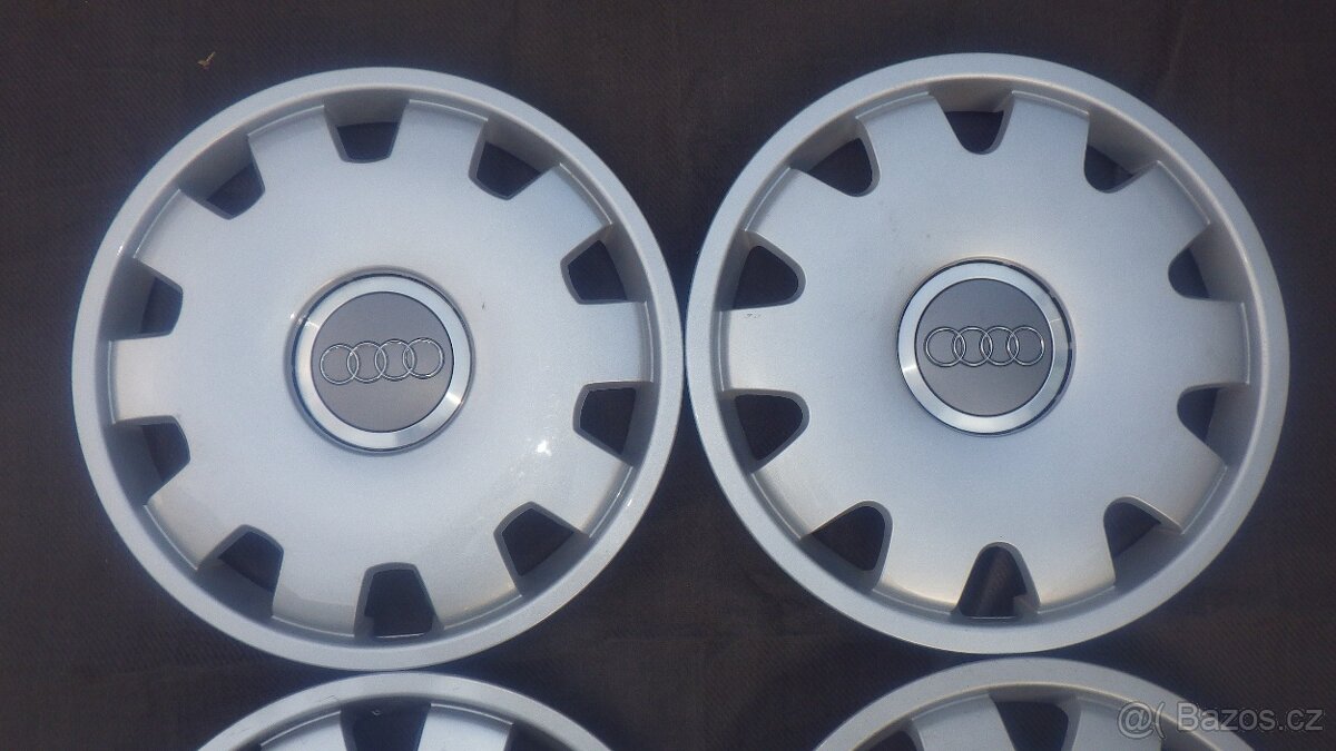 4ks originál poklice Audi 16" - 2
