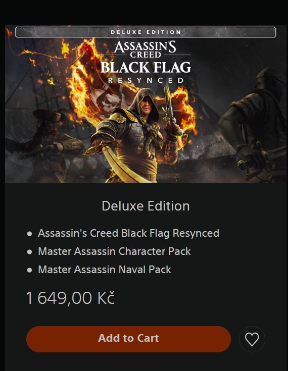 PS5 Assassin's Creed Black Flag Resynced Deluxe Edition - 2