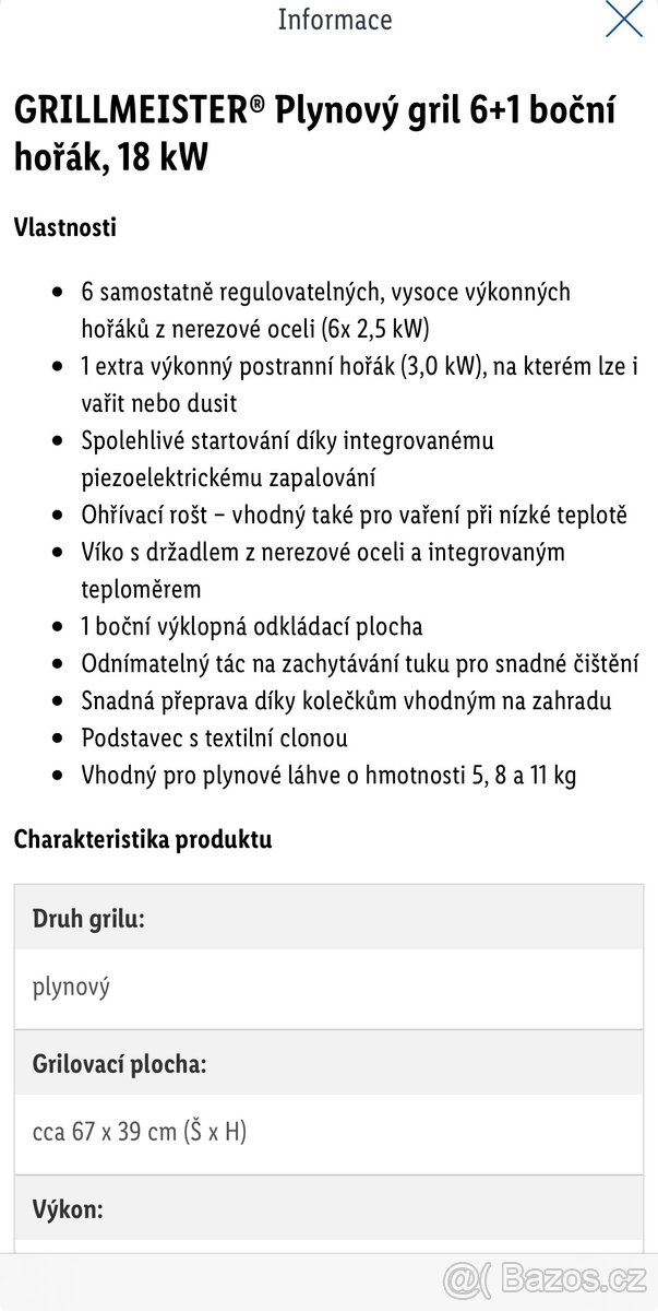 Gril výkonný 6 plus 1 - 2