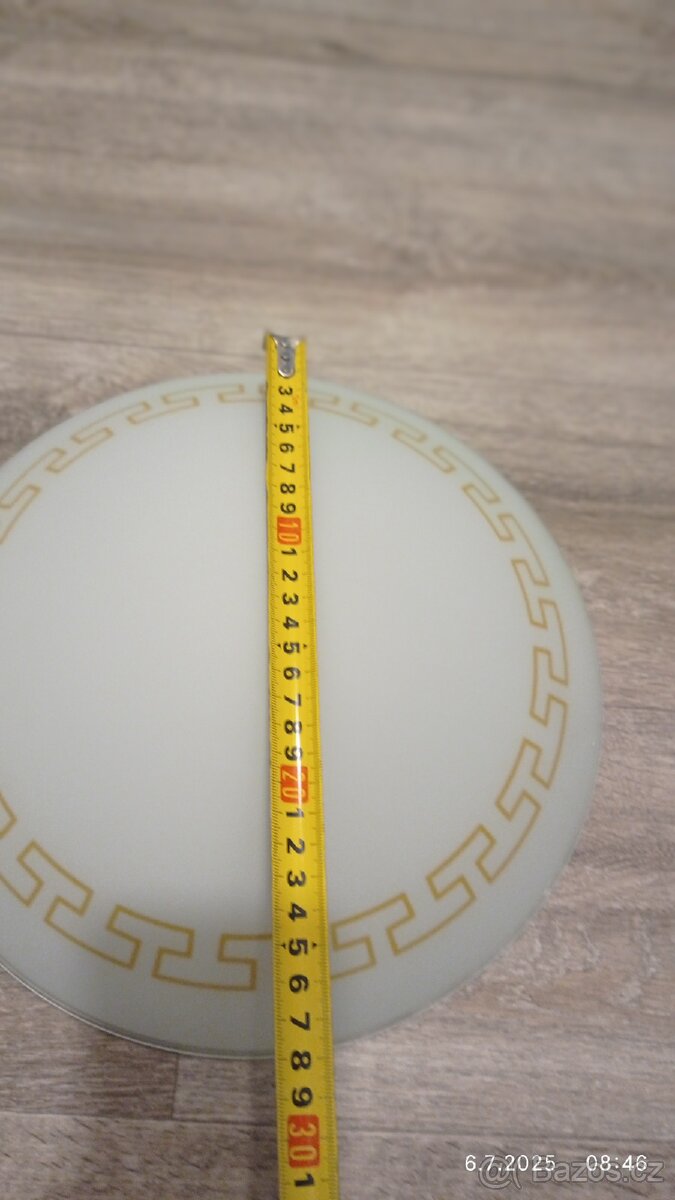 Skleněný krýt na lustr - 2