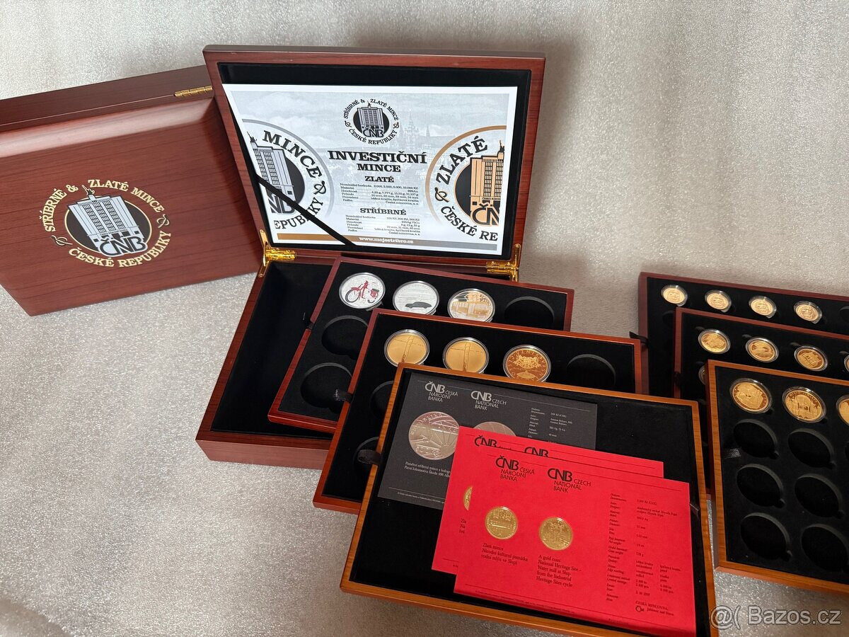 Společná etue pro zlaté a stříbrné mince vydané ČNB - 2