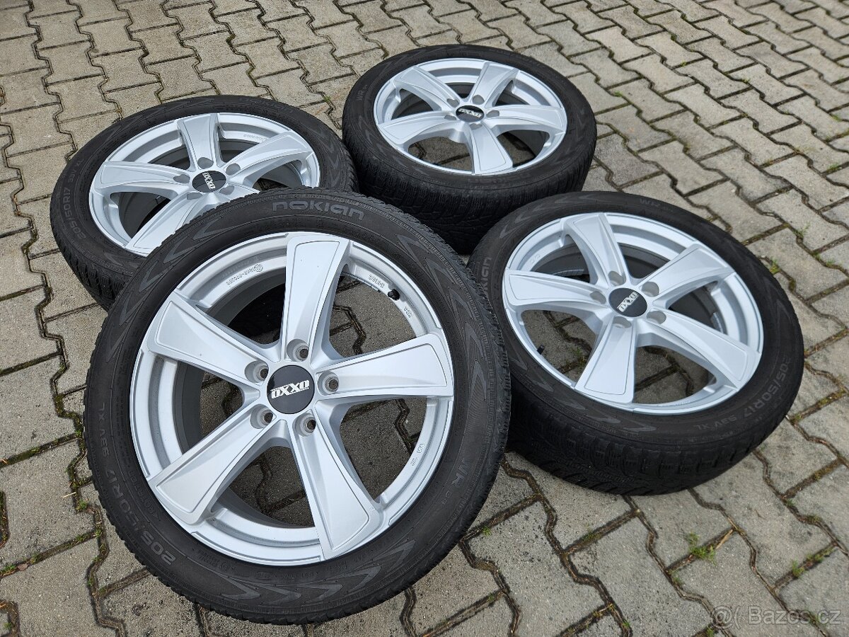Zimni sada OXXO 5x112 Pneu 205/50/17 - 2