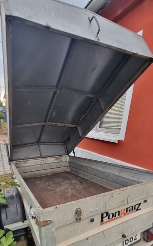 Víko pozink na přívěsný vozik - 2