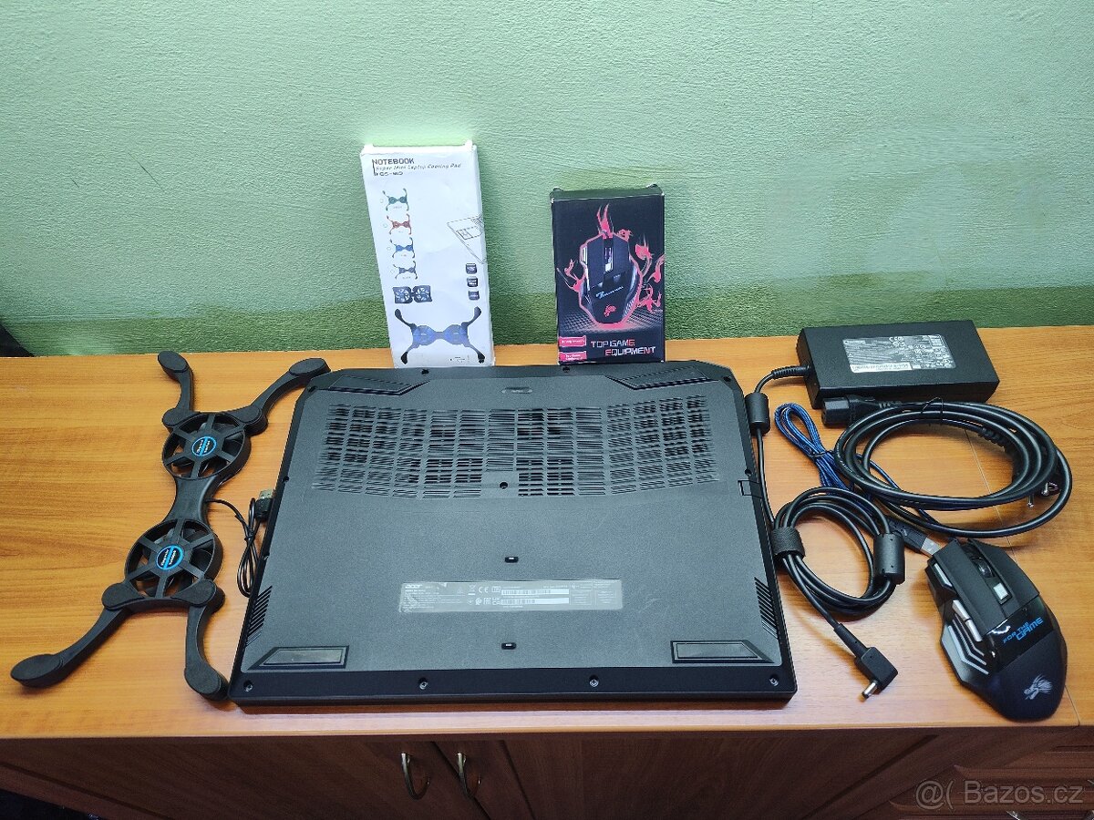 17 Velký Nitro 5,RTX-140w,i5-12gen,DDR5,1TB,RGB. - 2