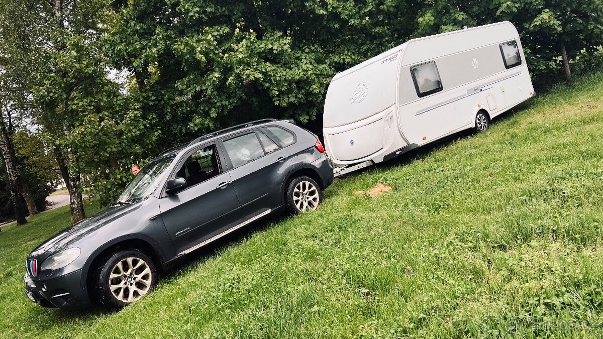 Knaus Sport 550 2012 předstan Klima top stav - 2