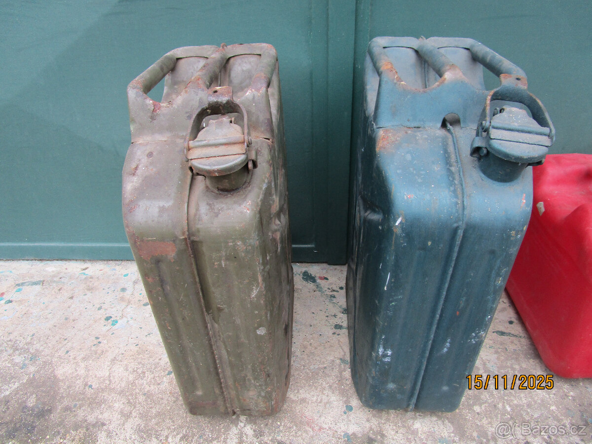 Plechovy kanystr 20l - 2