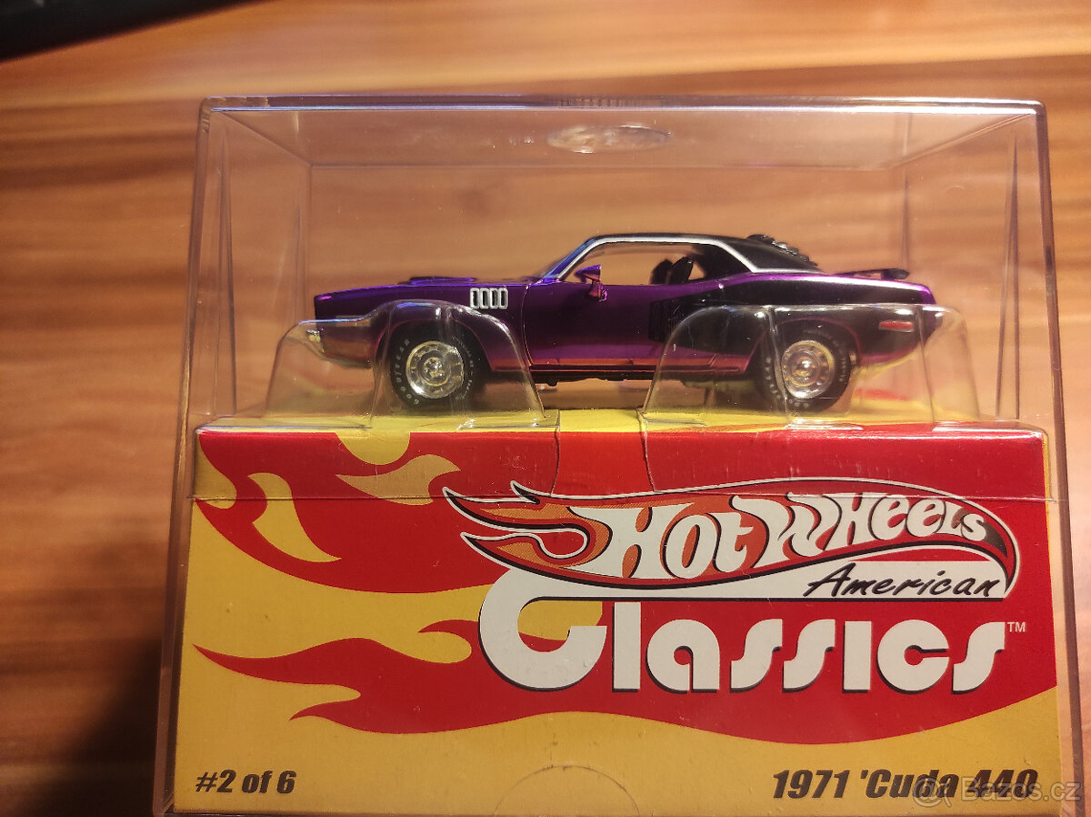 Hot Wheels 2003 American Classics 1971 'CUDA 440 Barracuda - 2