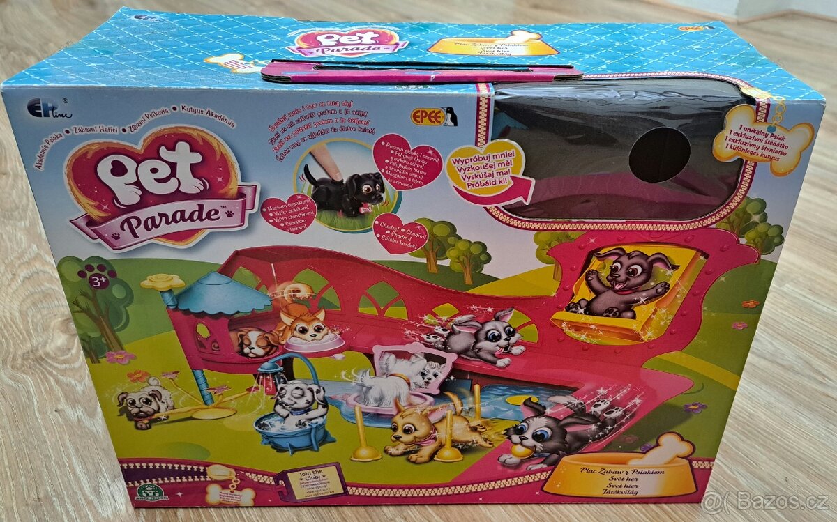 Pet Parade sada pejsci s krabicí - 2