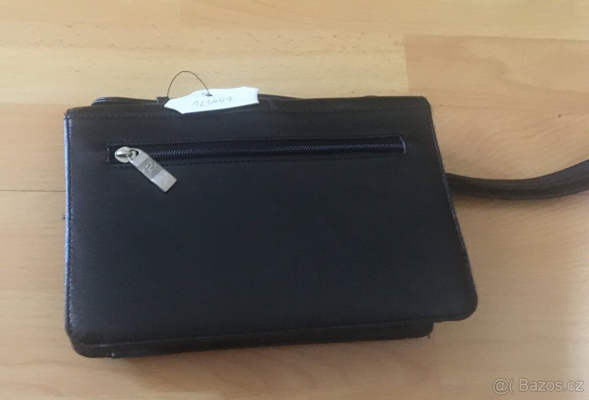 pánská černá kabelka - dokladovka - 2