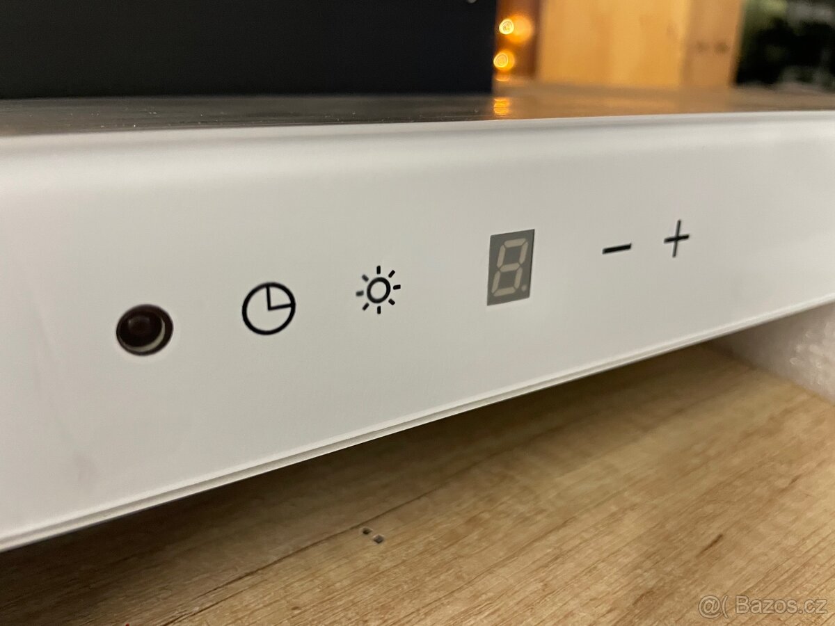 Ostrůvková digestoř 60cm nerez/bílá - 2