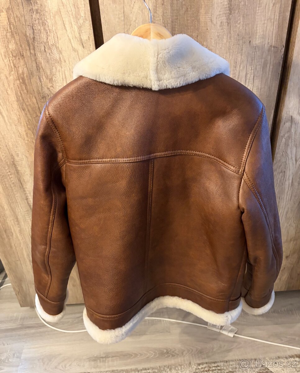 Kožená bunda - pilotka - 2