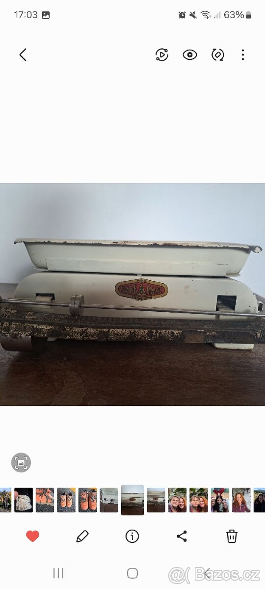 Stará kuchyňská váha - 2