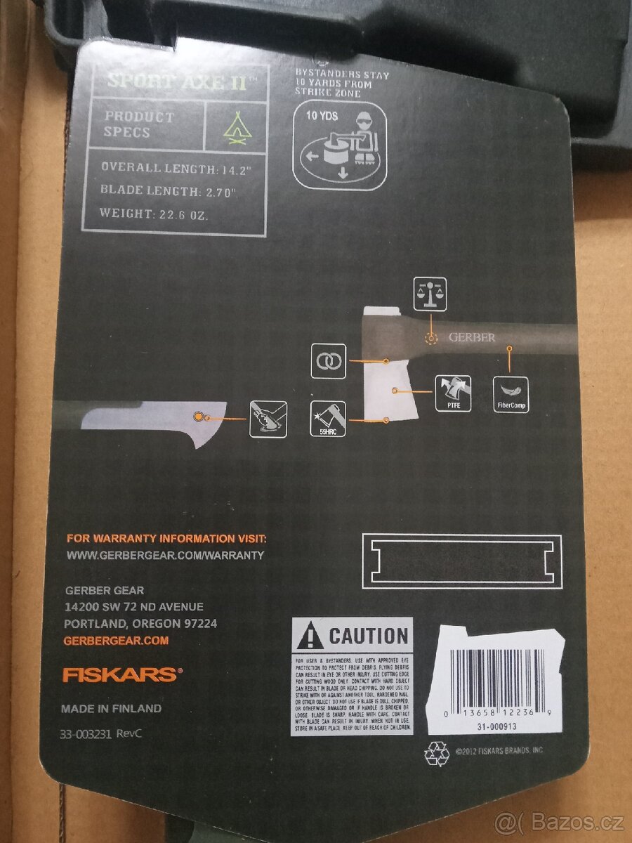 Sekerka Gerber Sport Axe II - 2