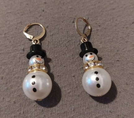 vánoční náušnice - 2