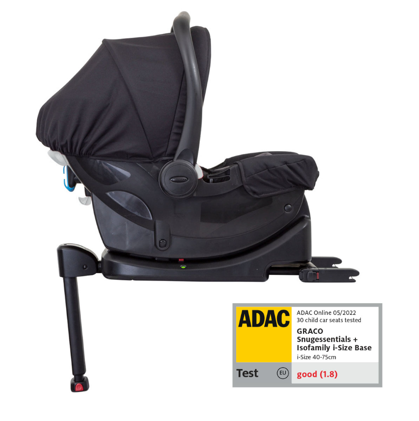 Vajicko SnugEssentialsi-Size R129+Graco Isofamily Base 2022 - 2