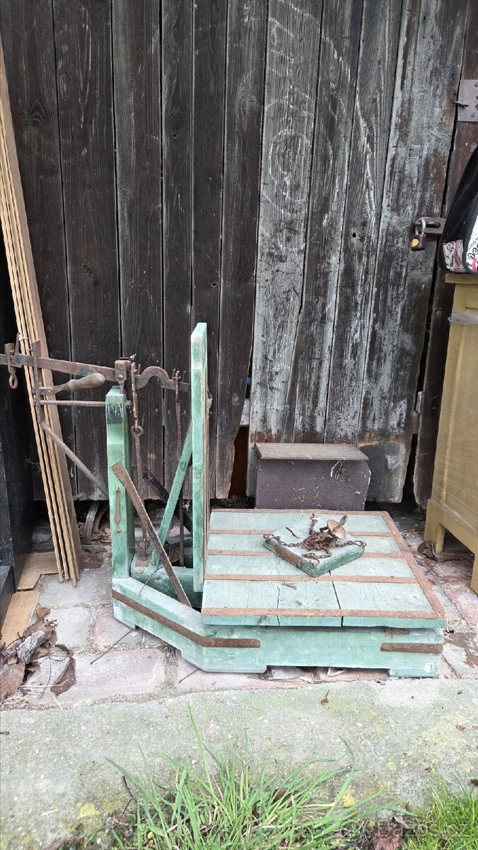 Stará váha - decimálka - 2