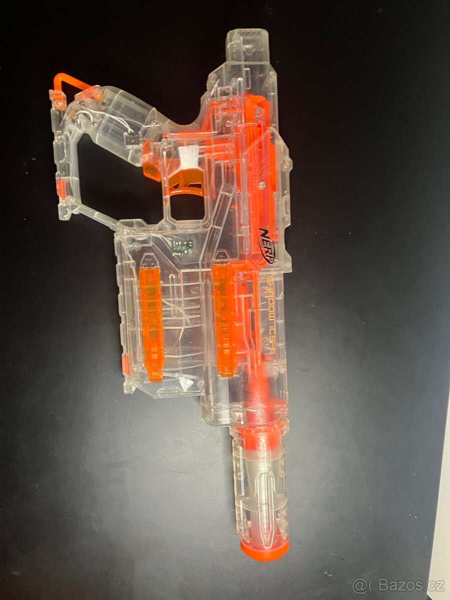 NERF Modulus Shadow ICS-6 + svítící hlaveň - 2